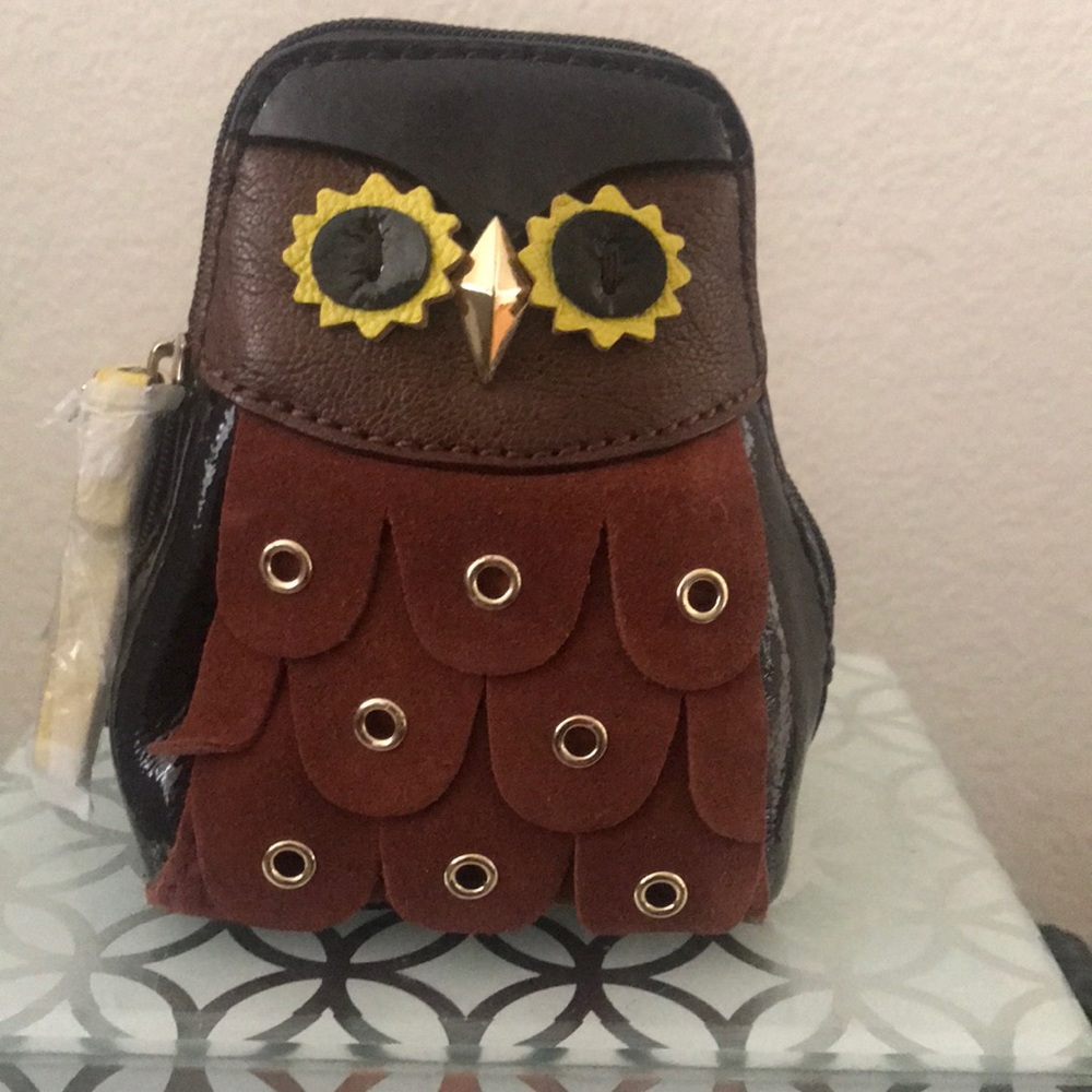 Kate Spade Owl Maximilian coin purse - brand new!